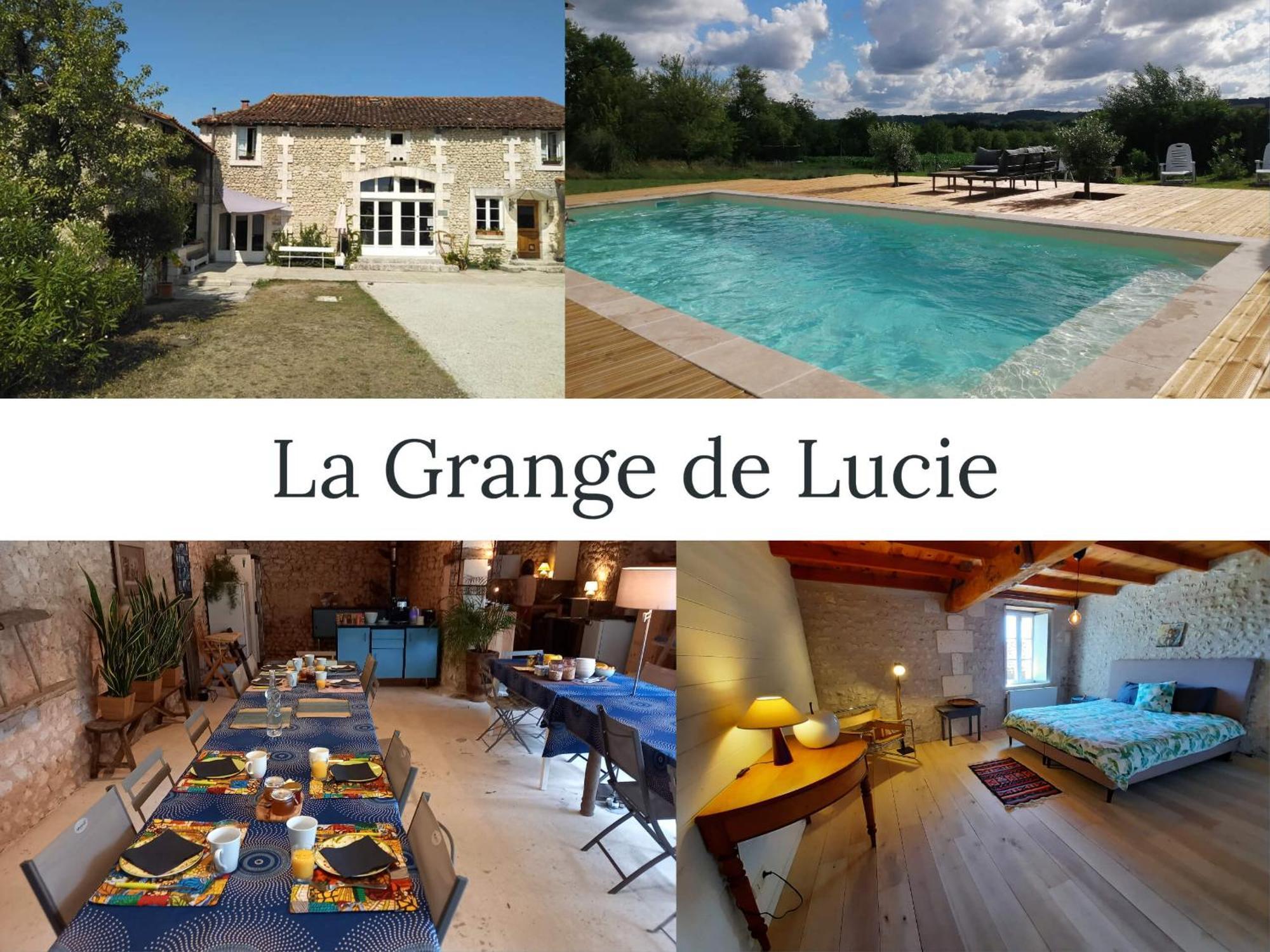 La Grange De Lucie -Chambres D'Hotes En Perigord-Dordogne Nanteuil-Auriac-de-Bourzac Buitenkant foto